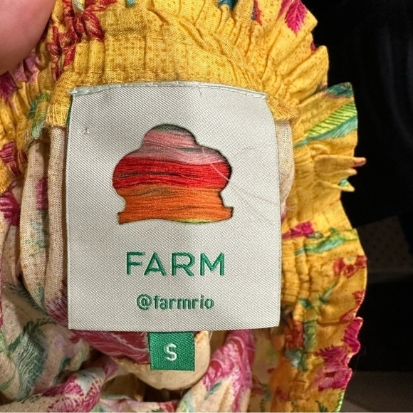 FARM RIO Flower Dream Ruffle Mini Skirt Size S - Picture 8 of 10